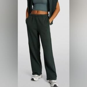 NWT Skims Cotton Fleece Classic Straight Leg Pant